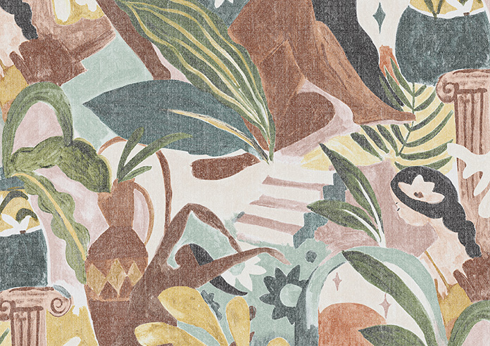 Moana, Azure - Made to Measure Curtains - Image 9